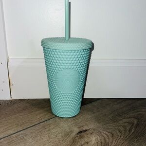 Starbucks Aqua Studded Tumbler 8oz